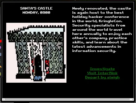 Where in the World is Caramel Santaigo game screen